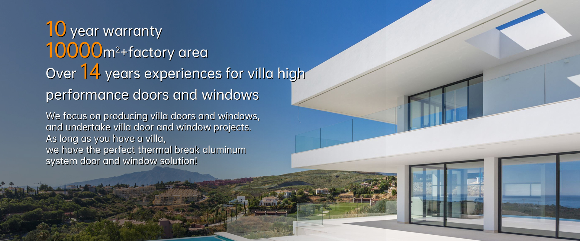 Thermal break Aluminum sliding window with mosquito net
