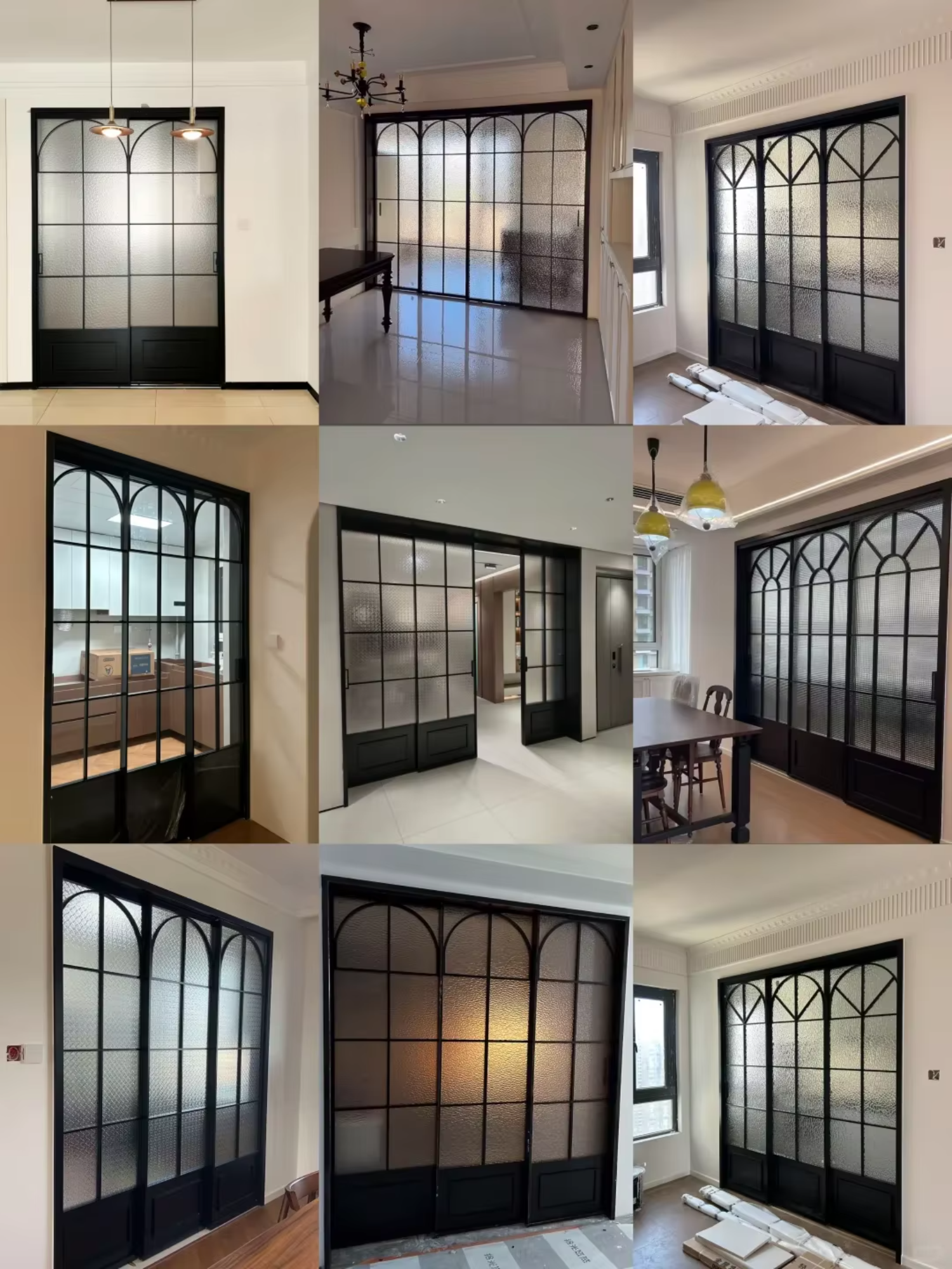 OEM Hurricane Resistant Sliding Door 4 Tracks Double Tempered Glass Airtight Waterproof Slim Frame NFRC CE AS2047 Villa Hotel