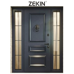 Customized High Quality Aluminum Pivot External Security Doors