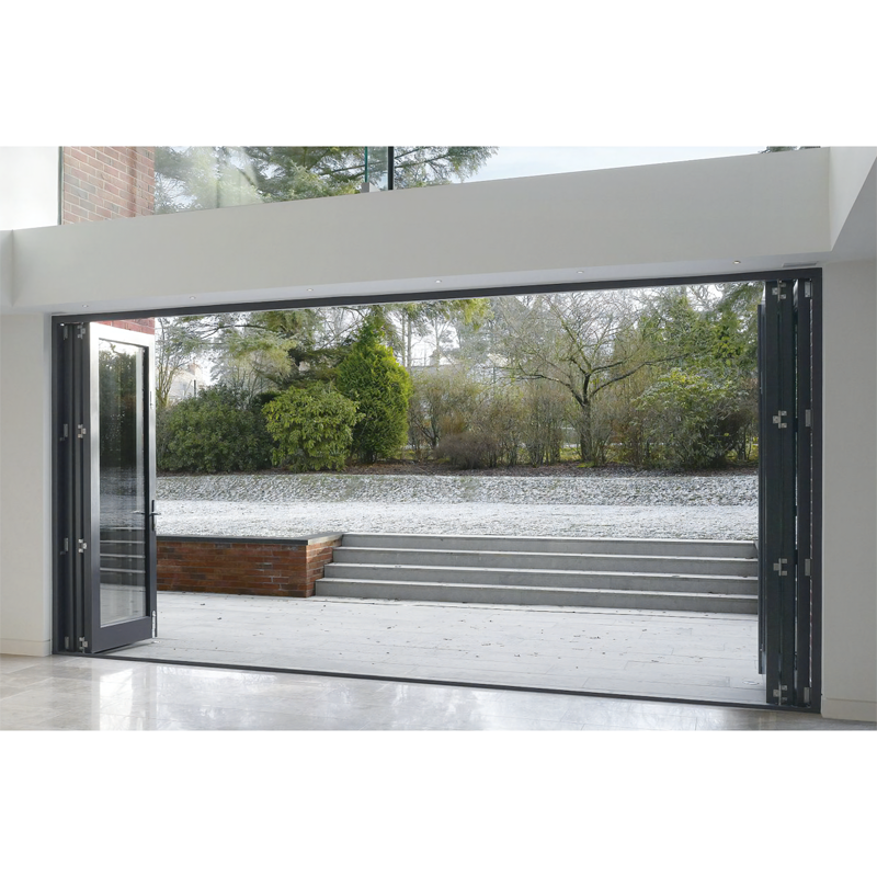 Postmodern Aluminum Prefabricated Barn Sliding Pocket Doors and Windows with Fiberglass Screen Netting and Glass Doors