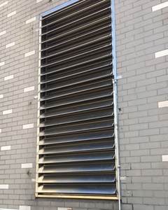 Motorized Aluminum Louver Window Shutters