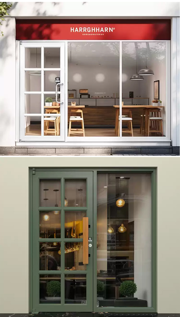 55 Series Commercial Door View 7