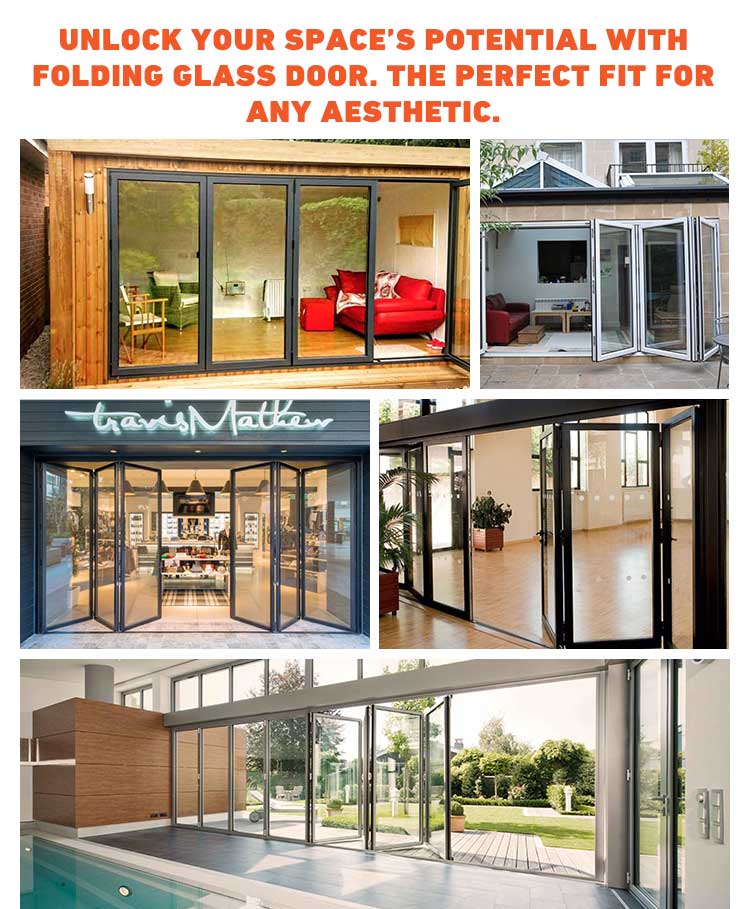 Aluminum Folding Door Advantage 2