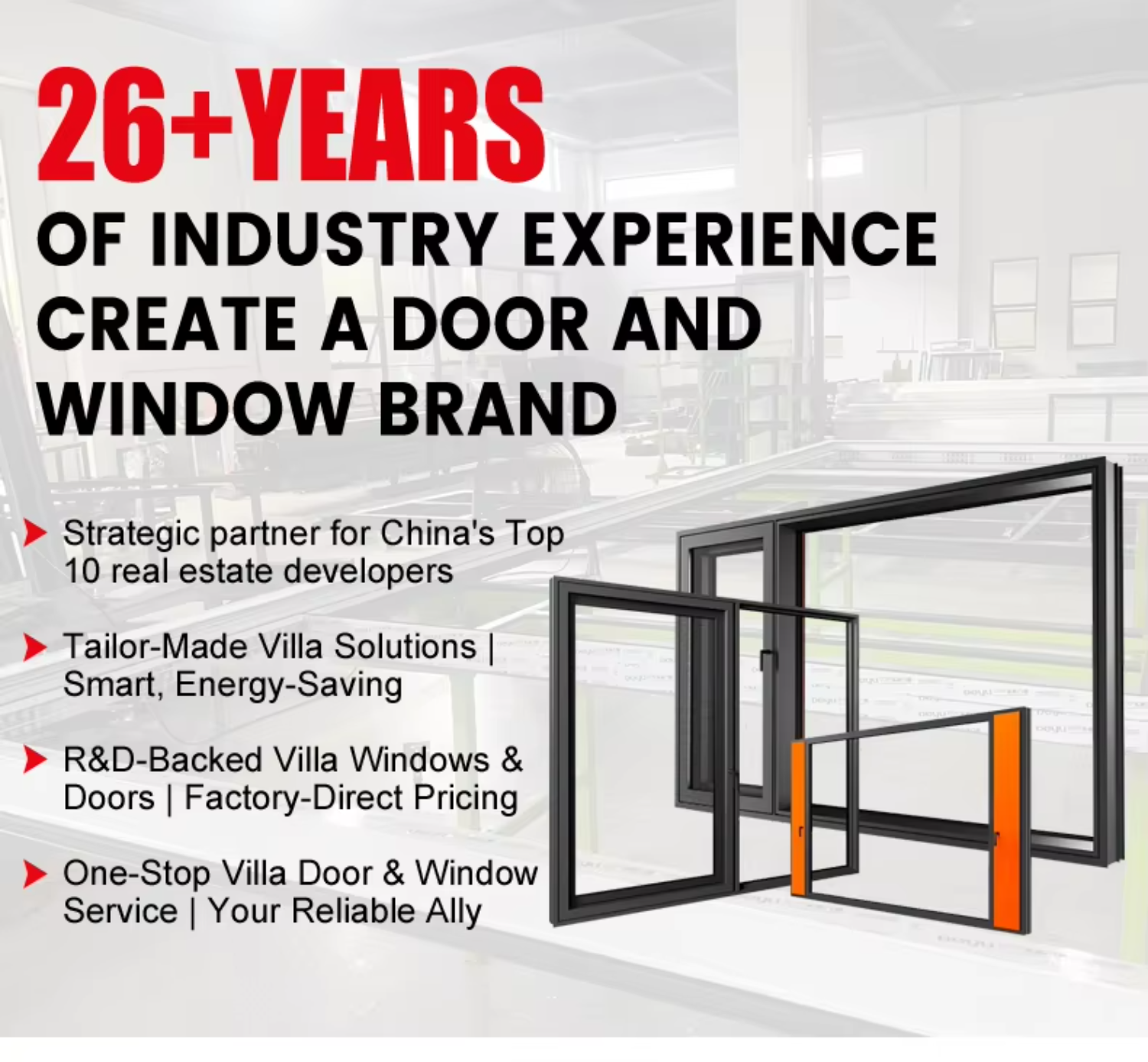 Complete Aluminum Window Door System | Exterior Whole House Glazing Solution 5 Year Warranty for Residential Projects Architects