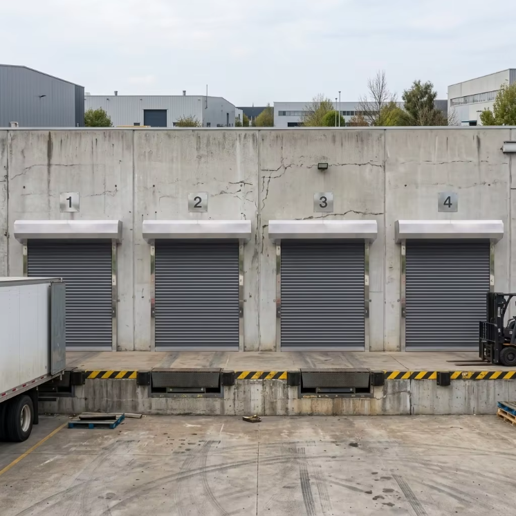 Industrial Anti-collision Aluminium Rolling Gate