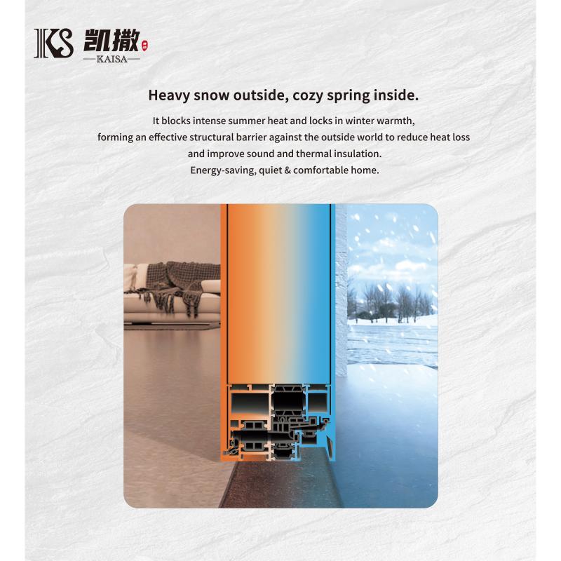 European Standard Luxury Hurricane Impact Single Front Doors Anti-theft Cast Aluminum House Door Metal Security Door