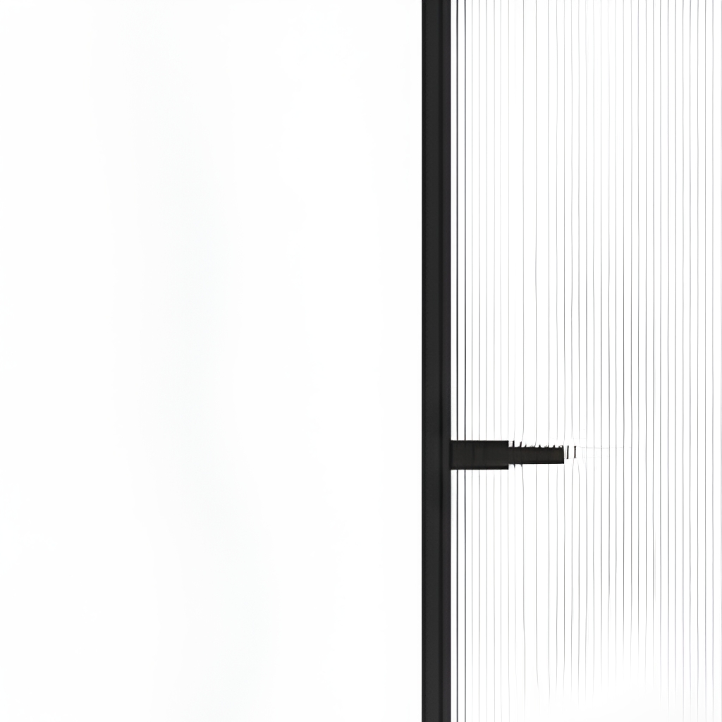 Black Aluminum Magnesium Alloy Bathroom Door Double Glazing Multi-Point Locking Custom Color Modern Shower Partition