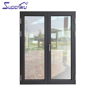 Energy Saving Modern Aluminum French Doors