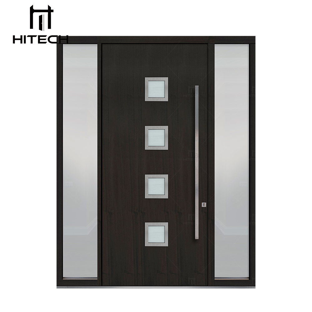 Hitech Main Entry Pivot Door Modern Front Exterior Pivot Door Aluminum Front Door For House
