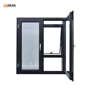 NFRC Soundproof Double Glazed Insulated Aluminium Glass Casement windows Design Impact Energy Efficiency Aluminum Window