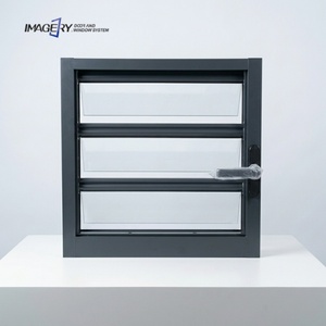High Quality Aluminium Glass Louvre Window