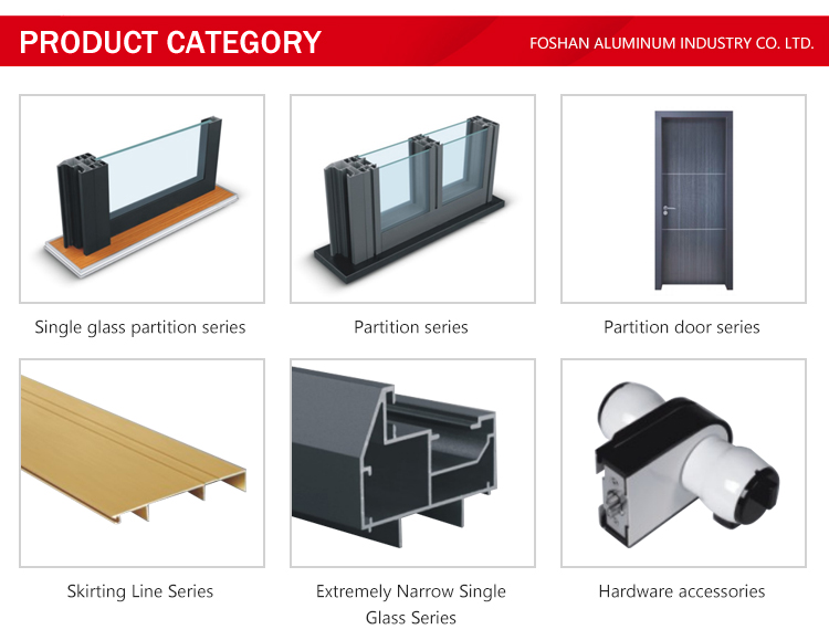 High Acoustic Double Glass Wall Aluminum Frame Demountable Panels Contemporary Office Fitout Office Partition