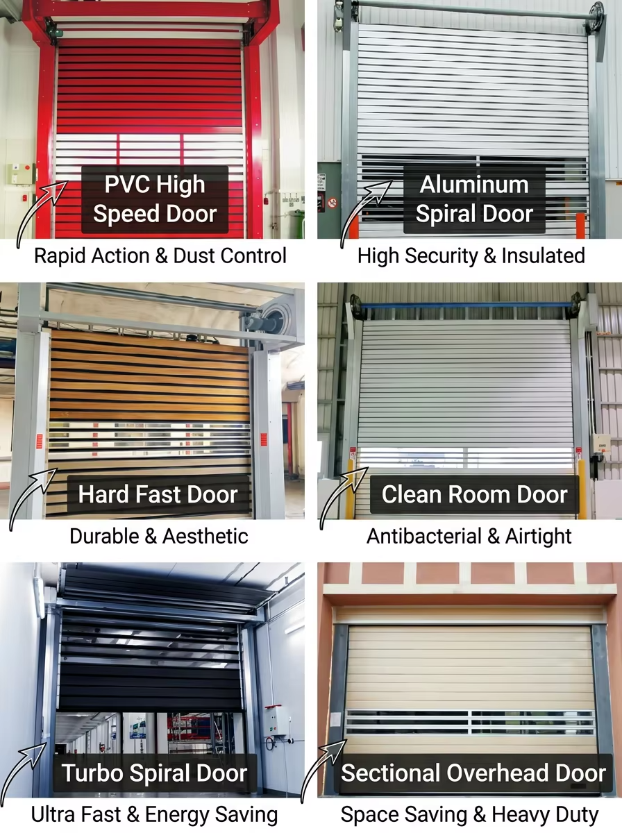 Transparent Roller Shutter Door Polycarbonate Rolling Door for Shop Storefront Aluminum Frame Electric Remote Control Custom