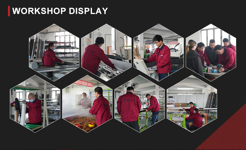 Aluminum Alloy Double-Layer Glass Fiberglass Side Opening Door Ultra-Narrow Minimalist Design Fireproof Soundproof Kitchen
