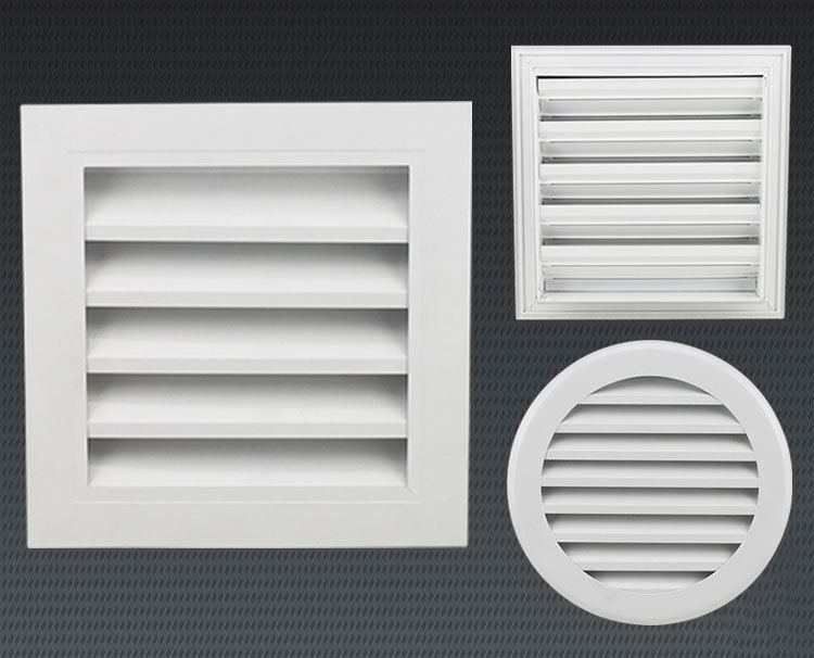 Ventilation External Wall air Vent Aluminum Louver Frame windows