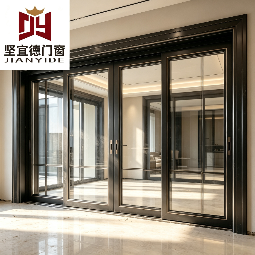 Aluminium Exterior Sliding Doors Heavy Duty Lift and Slide Door for Architectural Projects Custom Size OEM ODM CE Certified