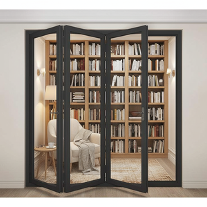 Aluminum Folding Door with Mosquito Net