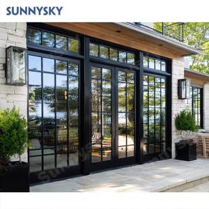 Custom Aluminum French Entrance Door