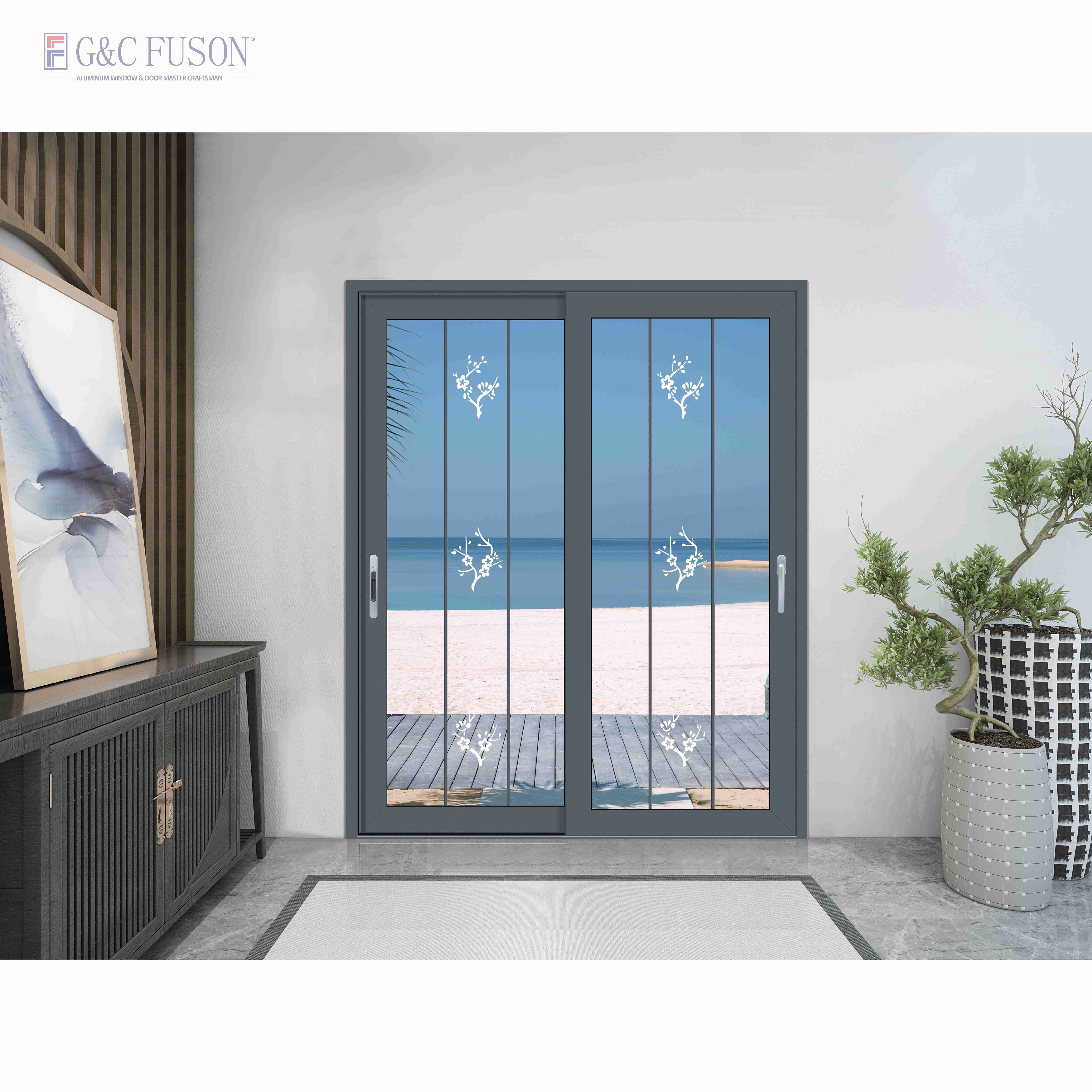China Top Suppliers Aluminium Frame Waterproof Double Glazed Lift Sliding Glass Doors Patio Slide Glass Door Aluminum Door