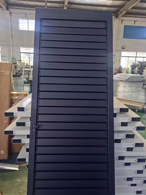Aluminum Alloy Horizontal Louver Windows With Modern Design For Outdoor Use Air Ventilation &amp; Shutter Protection