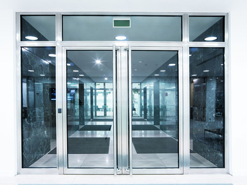 Factory Cost Price High Quality Main Entrance Glass Door Design Steel Glass Fire Rated Glass Interior Aluminum Doors For Houses