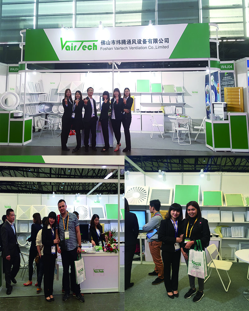 Aluminum Outdoor Ventilation Waterproof Fixed Louver Fresh air Vent Window