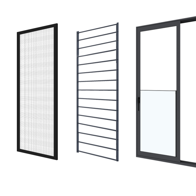 Screen and Guardrail