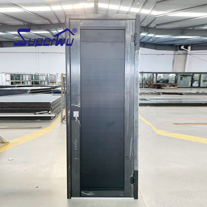 Hurricane Proof Impact Rated Aluminum Swing Door