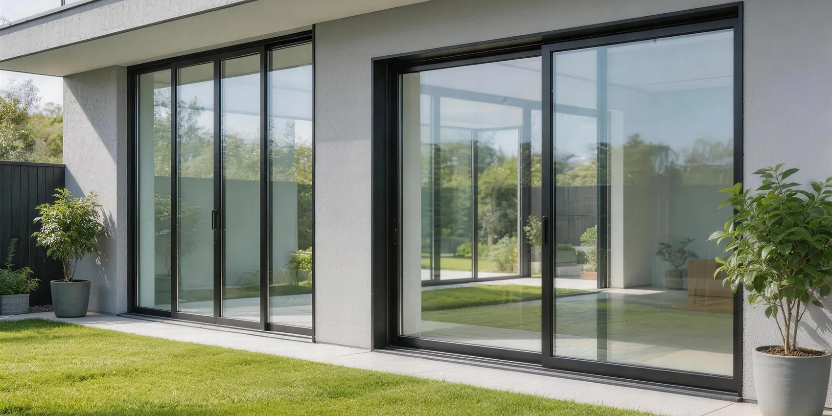 Heavy duty aluminum sliding and drifting door system