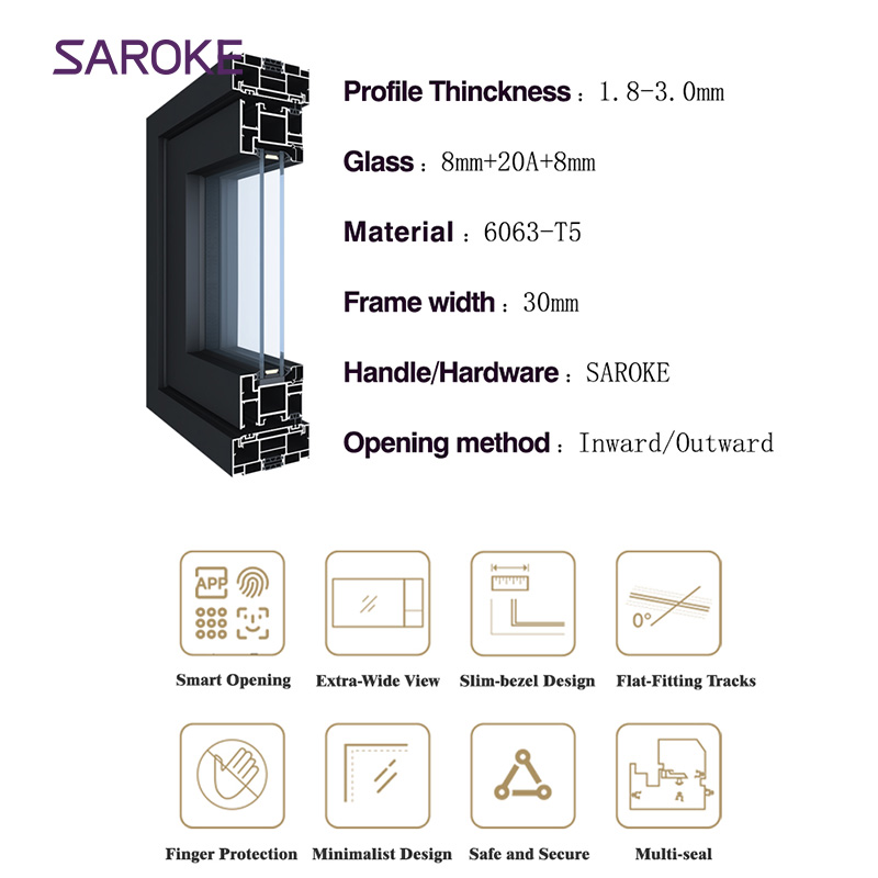 Largest Glass 2.5 Meters Oversized Custom Impact Rated External Electronic White Aluminum Pivot Door