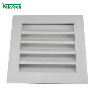 Aluminum Outdoor Ventilation Waterproof Fixed Louver Fresh Air Vent Window