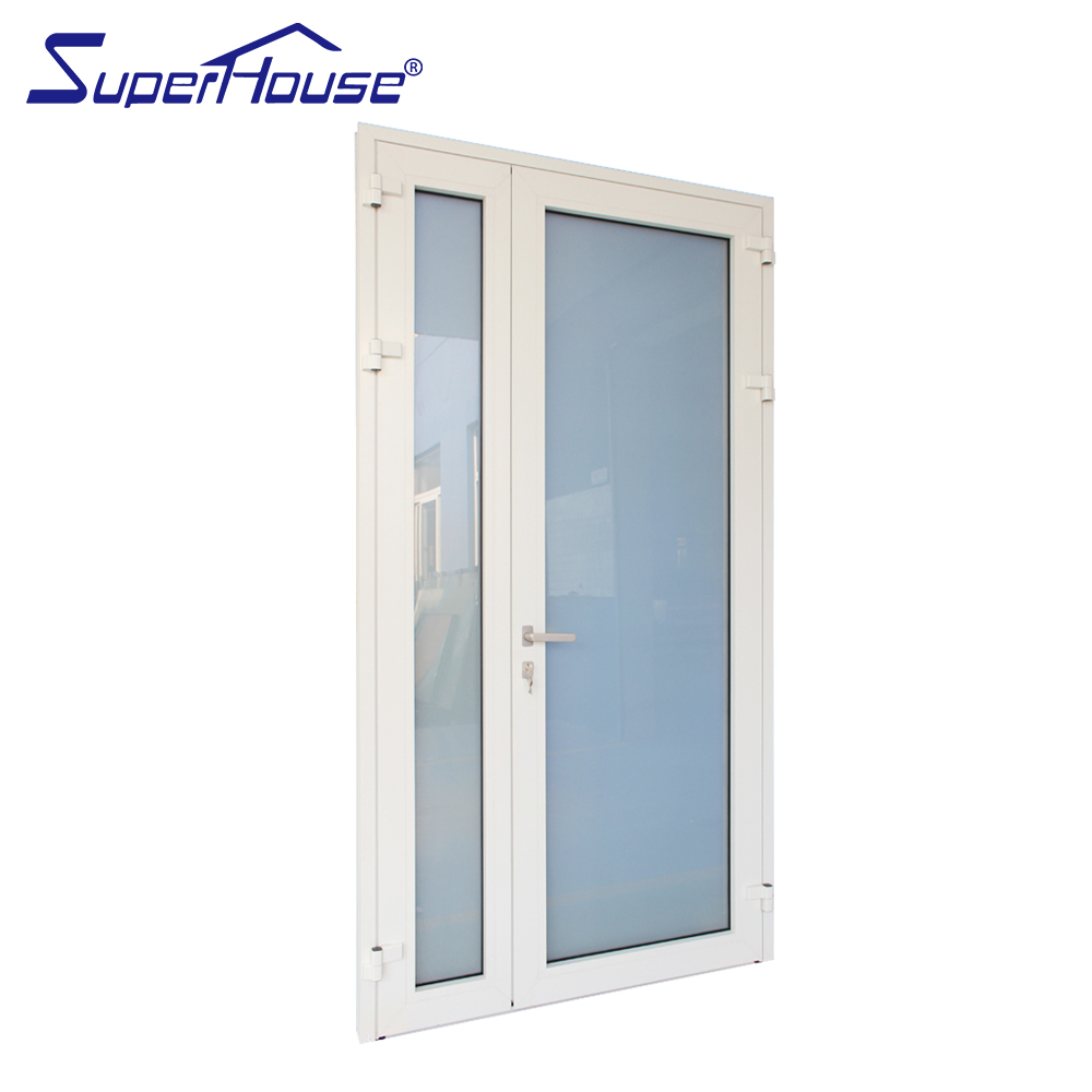 Superhouse 30 X 79 Interior Door Aluminum White Door Designs Interior Use Metal Frame Glass Casement/Swing Door