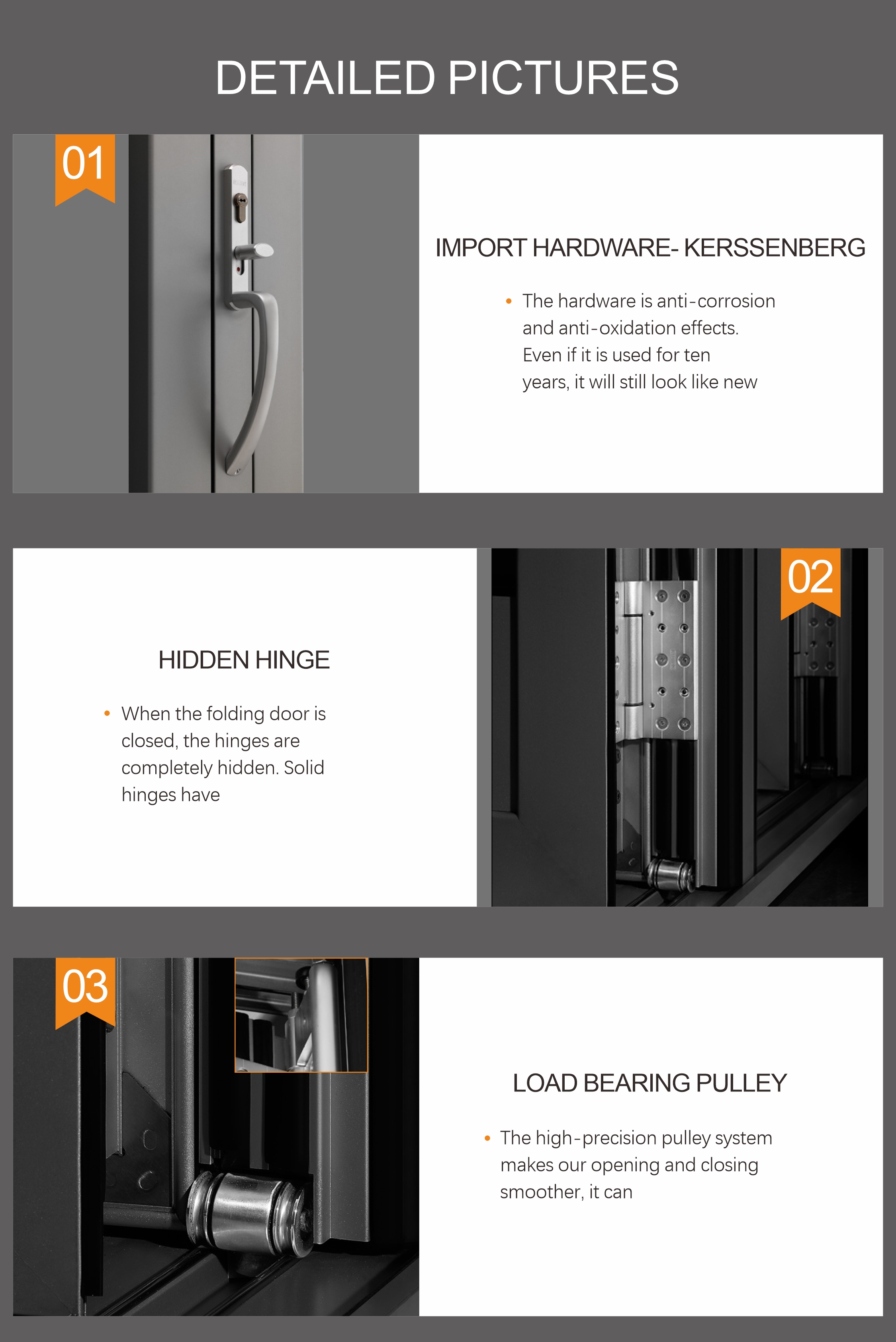GONHO Folding Door Detail 2