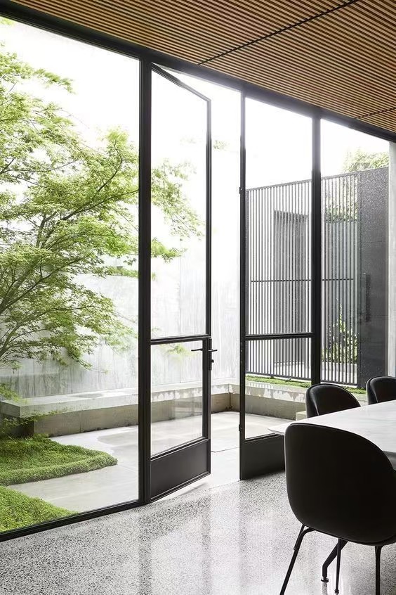 Aluminum Frameless Frosted Glass Sliding Door Room Partition Indoor Glass Door Sliding Balcony Courtyard Partition Office