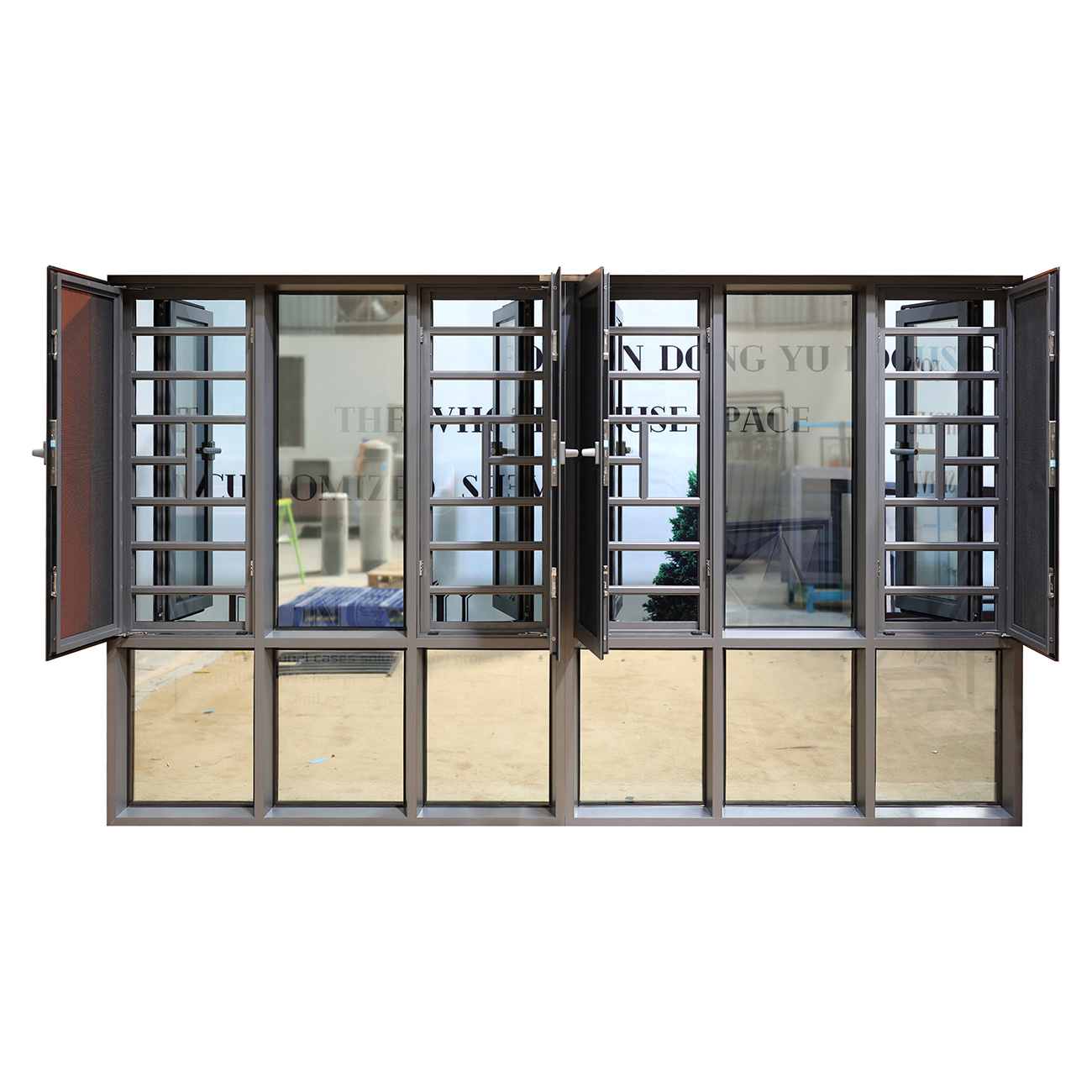 Outward Opening Thermal Break Aluminum Casement Window