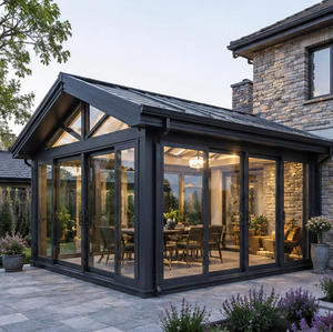 Custom Insulated Aluminum Sunroom for Villa Patio