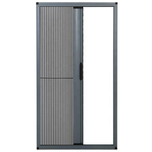 Dedimank Modern Aluminum Frame Retractable Roll-Up Door Stainless Steel Mesh Anti-Tear Insect Resistant Easy Installation Custom