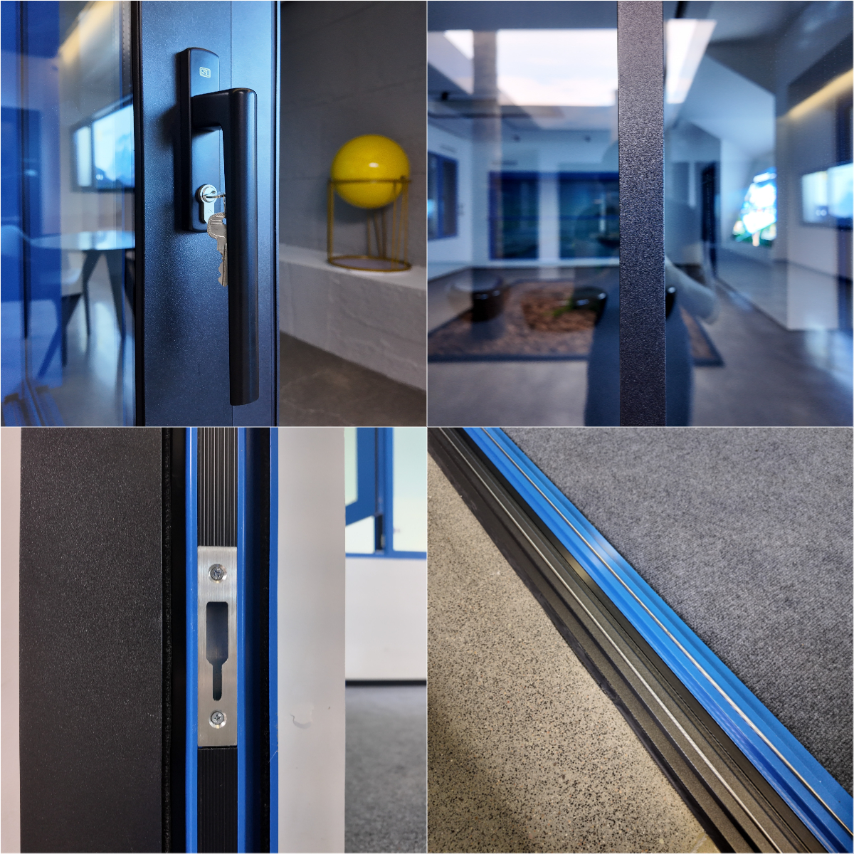Factory Custom Cornerless Panoramic Heavy Duty Aluminum Lift Sliding Doors Thermal Break Large Opening Glass Patio Corner Doors