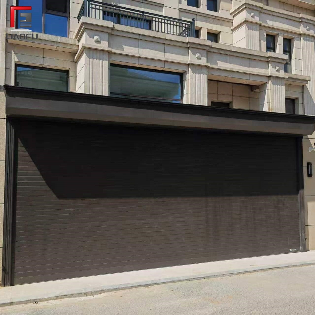 Modern Customized Aluminum Roller Shutter Door For Commercial Shop Front Outdoor Wind Resistant Energy Saving Motor