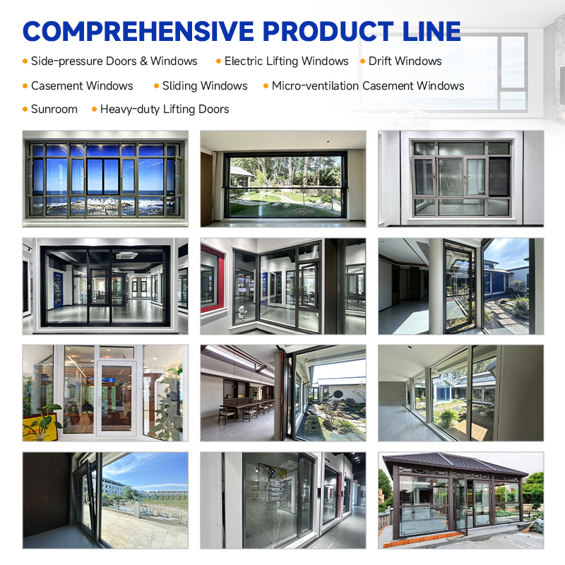 HUACAI Factory Direct Aluminum Door Leak proof Stable Door for Garden Sunroom Access
