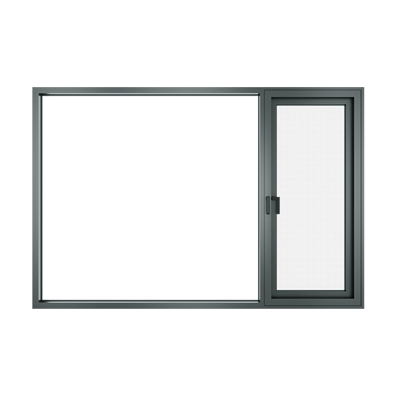 DERCHI AS2047 Aluminum Awning Windows Double Glazed Soundproof Aluminum Frame Windows for House