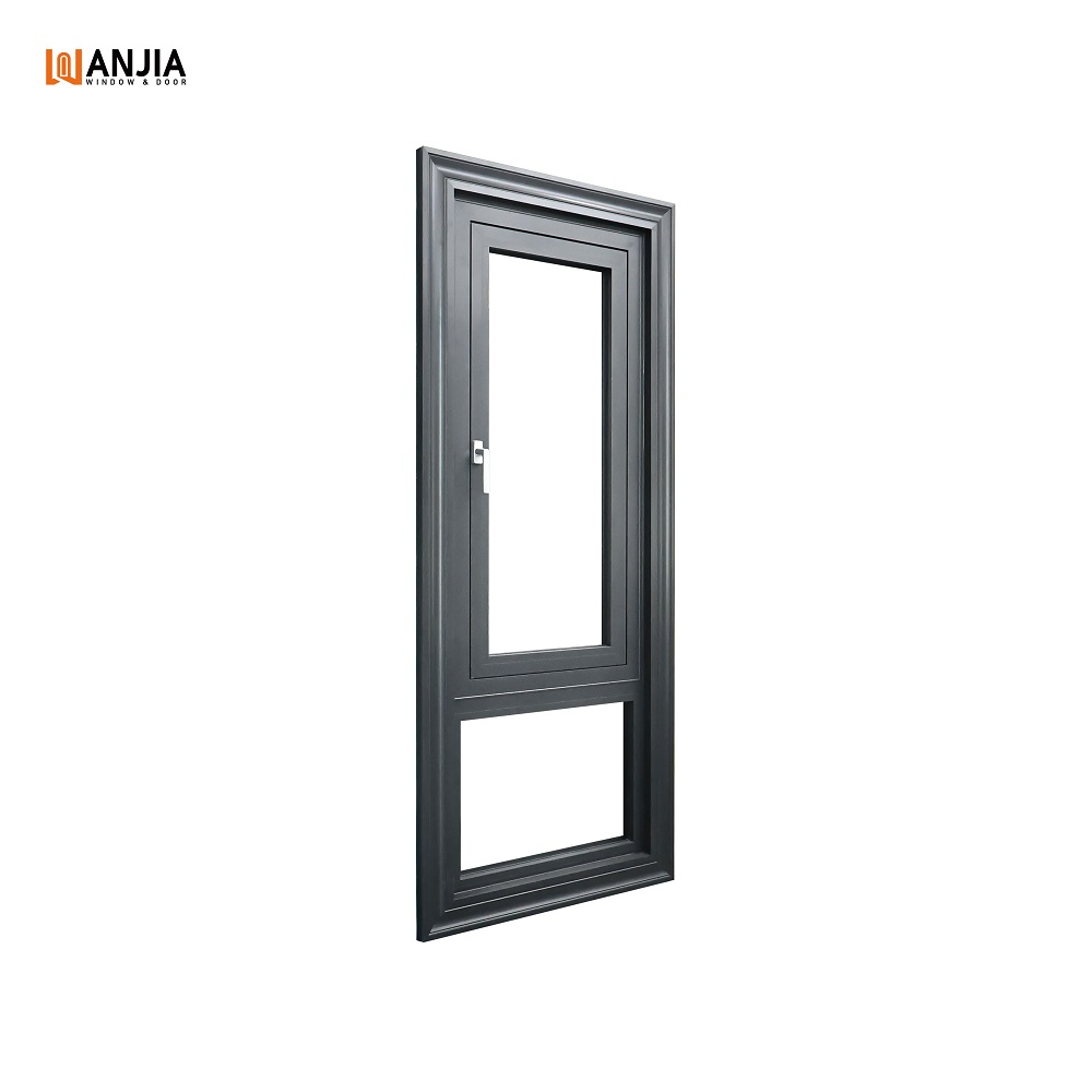 European Villa House Energy Efficient Windows Large Aluminum Profiles Casement Windows Custom Aluminum Casement Windows