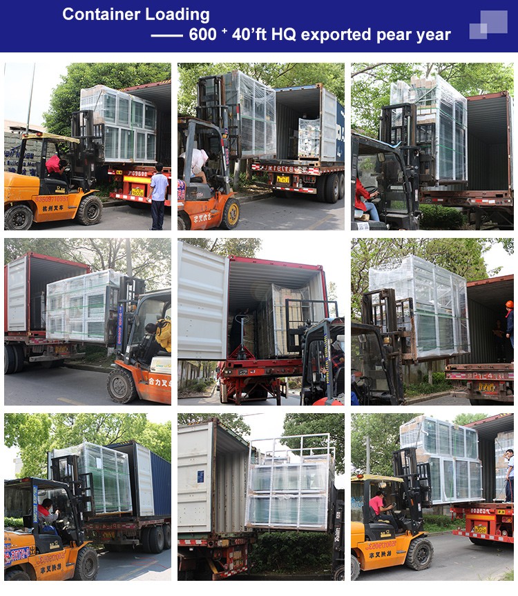 Aluminium Jalousie Windows With Single Tempered Glass With Flyscreen