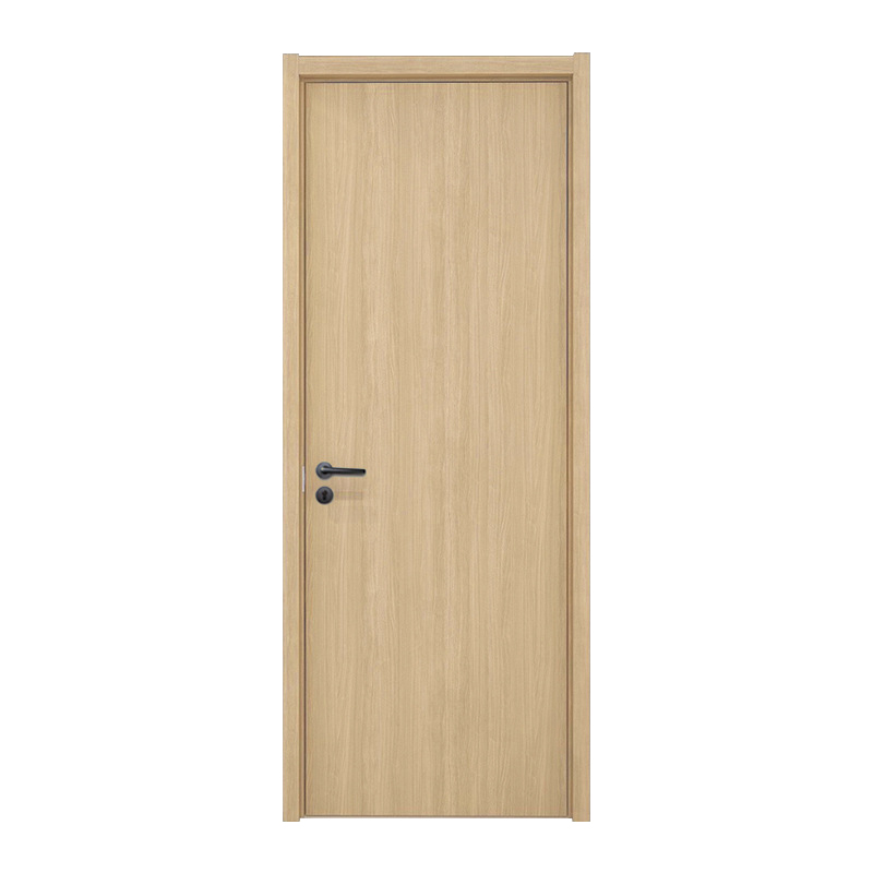 Custom Manufactured Narrow Frame Door Aluminum Wood Grain Waterproof Single Door for Household Indoor Decoration