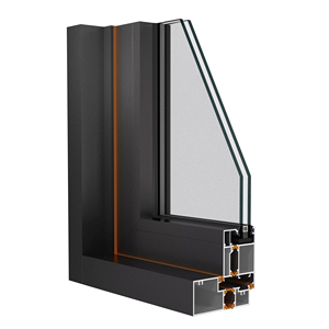 Australian Standard Thermal Break Aluminum Casement Door