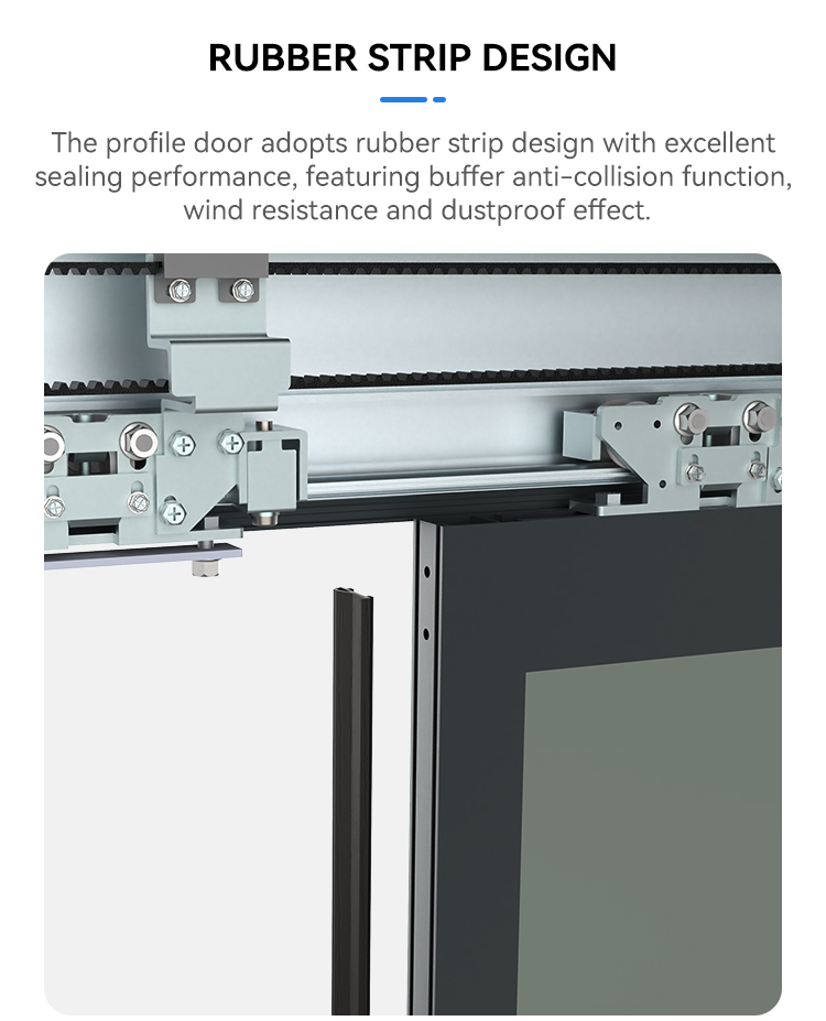 RETO Automatic Sliding Aluminum Alloy Framed Door Complete Set | Electric Commercial Entrance for Shopping Mall Shop Office