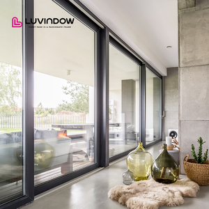 Hurricane Impact Thermal Break Exterior Patio Aluminium Sliding Doors