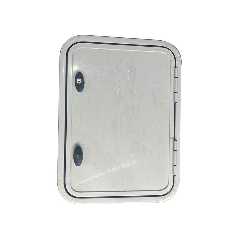 RV Accessories RV Hatch Door Lockable Aluminum Alloy Door Caravan Hatch Luggage Door