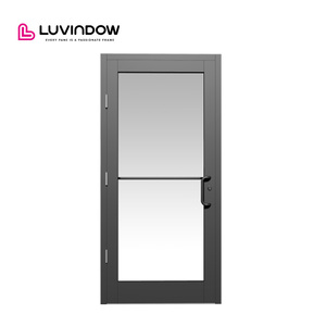 Commercial Aluminum Storefront Door Impact Glass