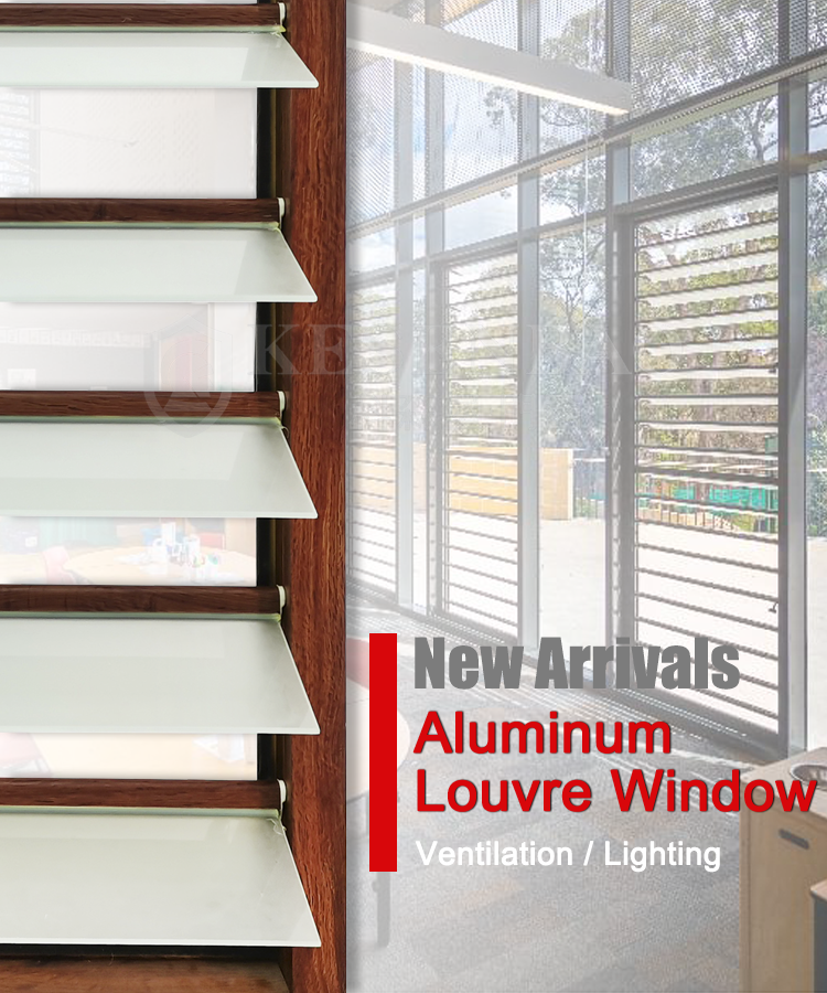 Aluminum Glass Louvre Details